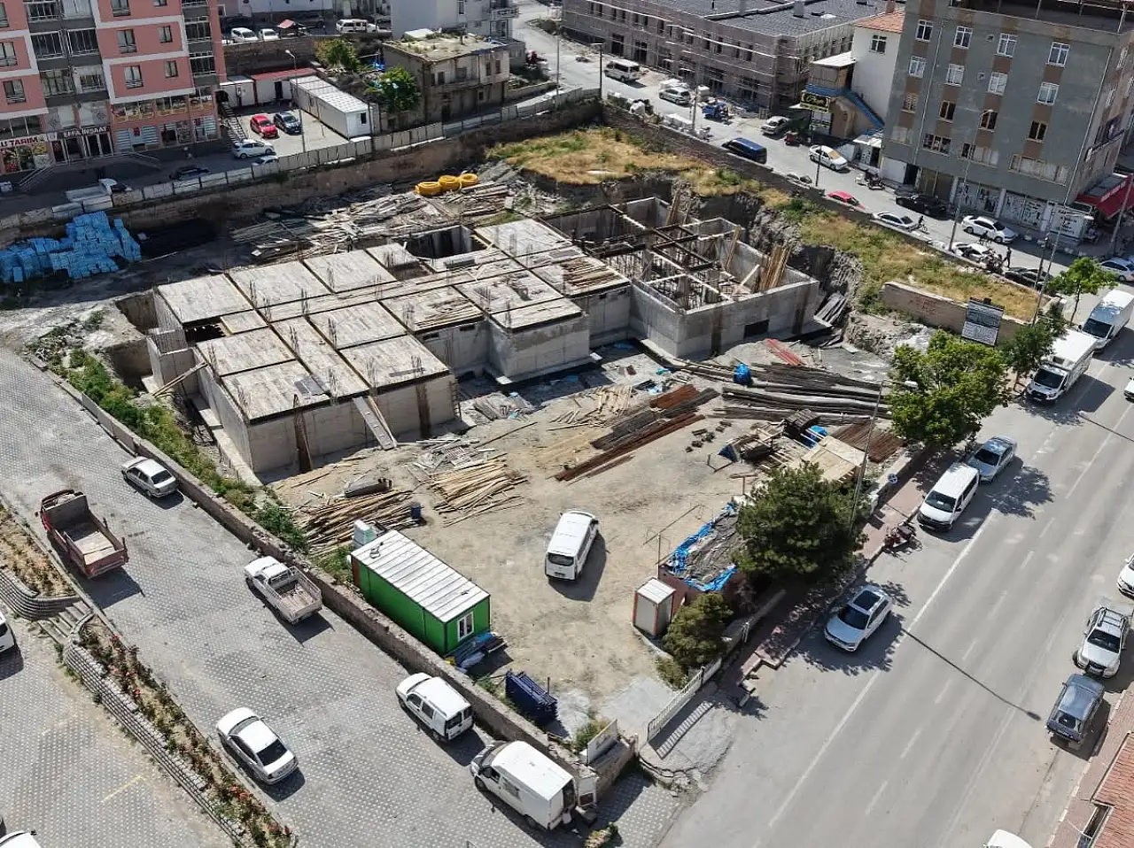 Kayseri'de yapılan 92 milyonluk yeni binanın son hali ortaya çıktı