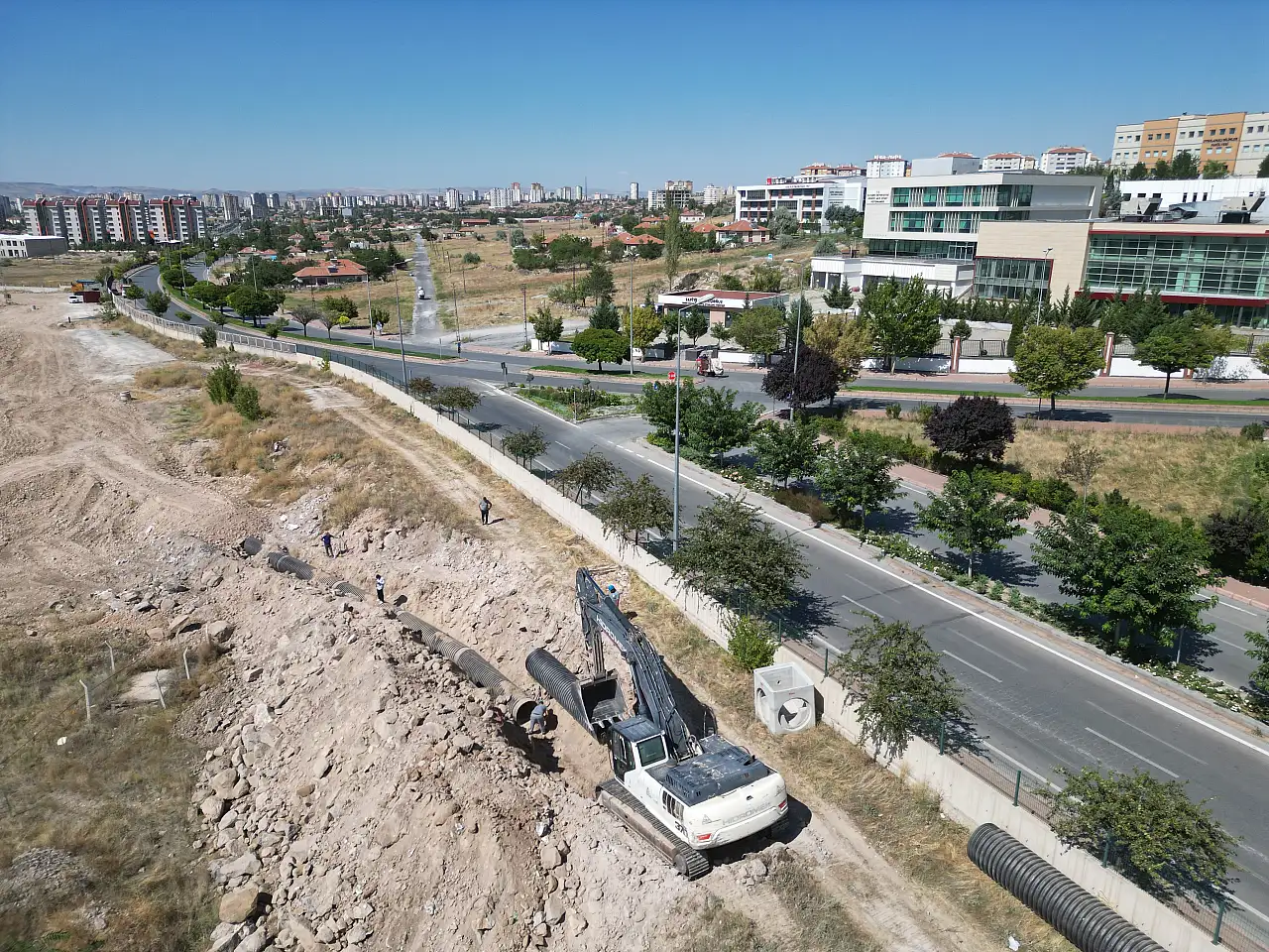 Çalışmalar sürüyor! Büyükkılıç yerinde inceledi