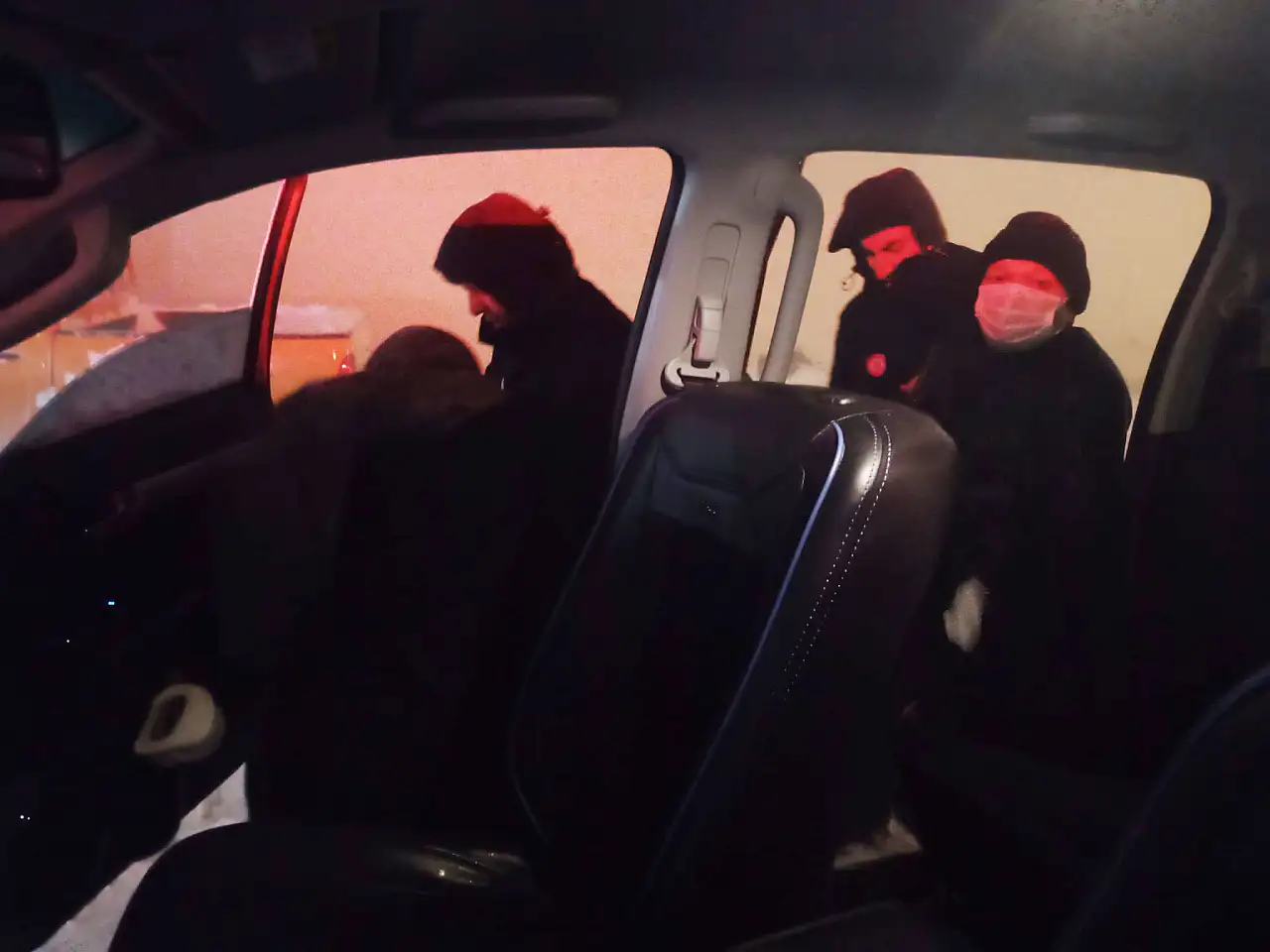 Kayseri'de mahsur kalan hastaları AFAD kurtardı