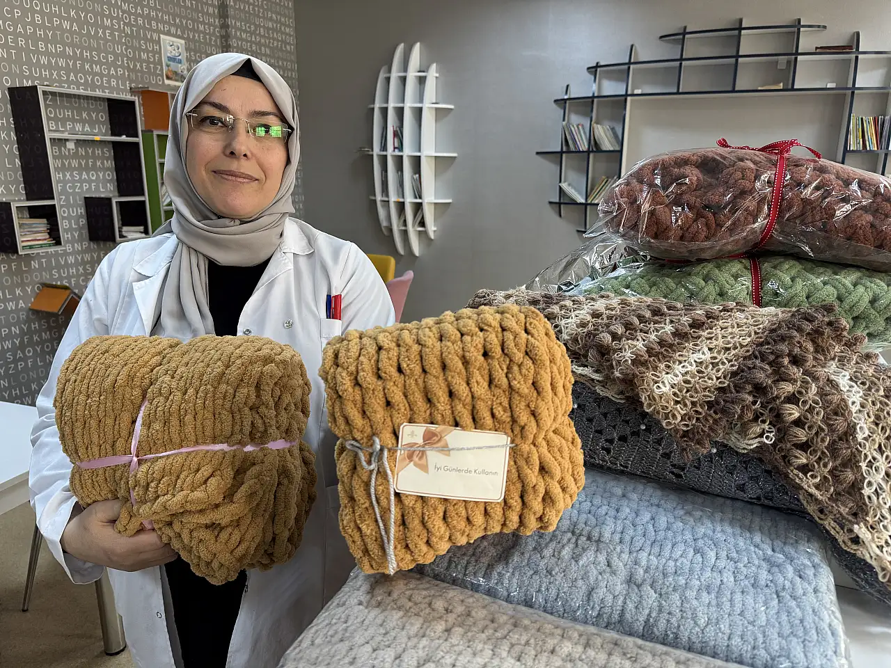 Kayseri'de yapılan bu proje ile bedenler de yürekler de ısınıyor