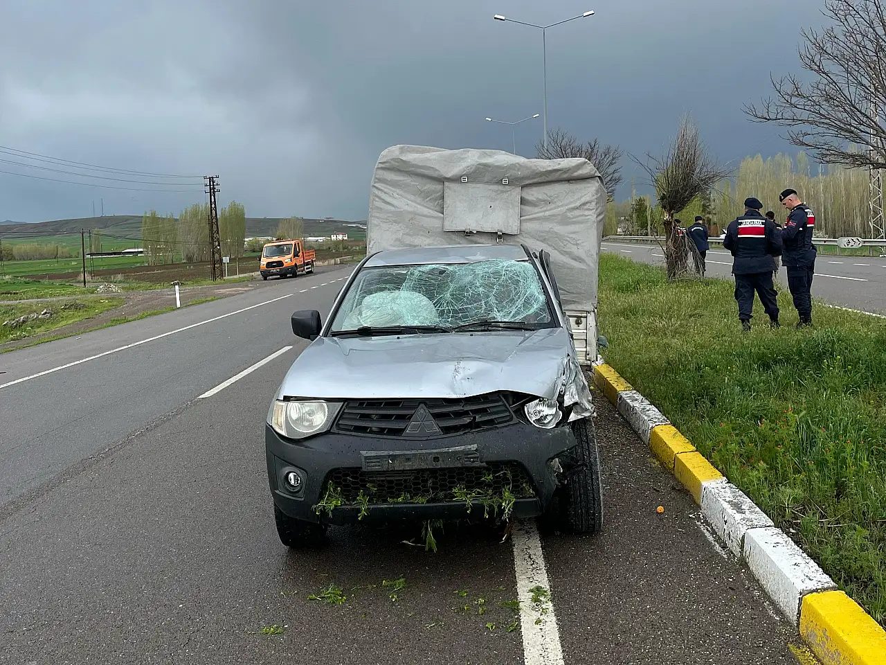 Kayseri karayolunda kaza!