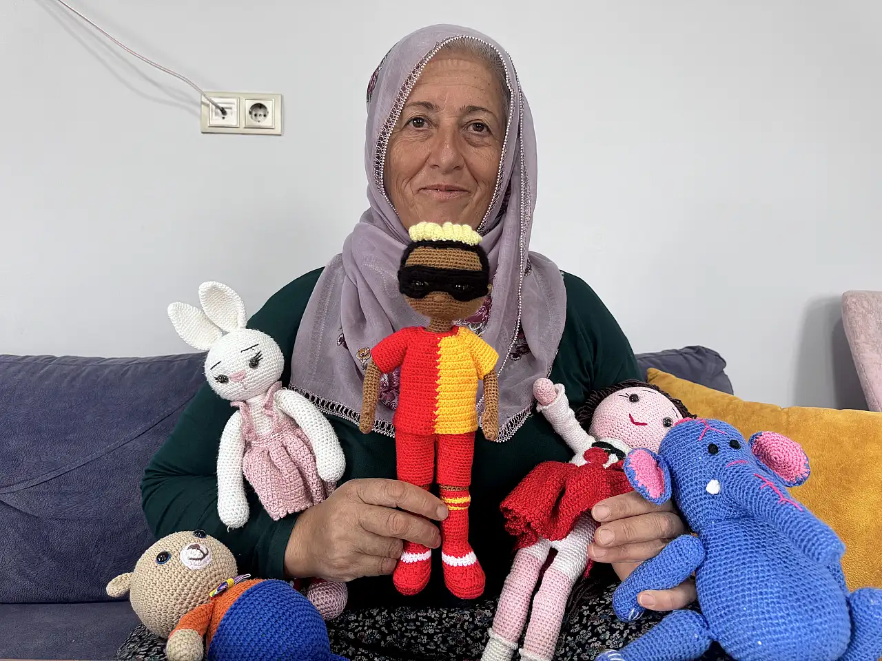 Fanatik Neslihan Teyze'den, Galatasaraylı Osimhen'e anlamlı jest