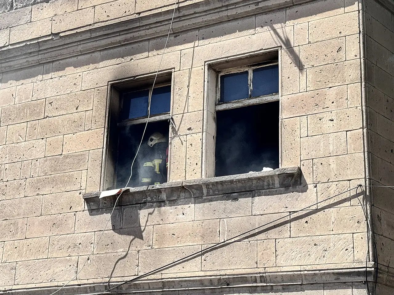 Kayseri'de yürekleri ağza getiren yangın!