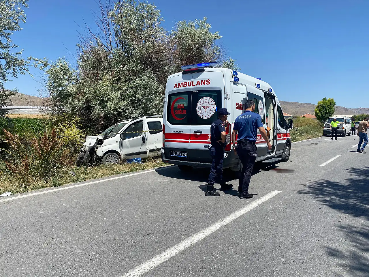 Kayseri'de katliam gibi kaza!