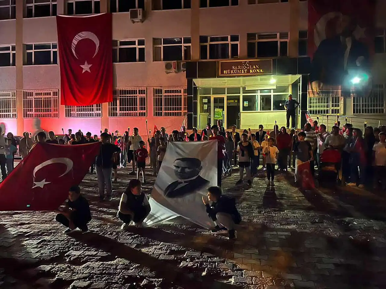 Kayseri'de Fener Alayı Yürüyüşü düzenlendi