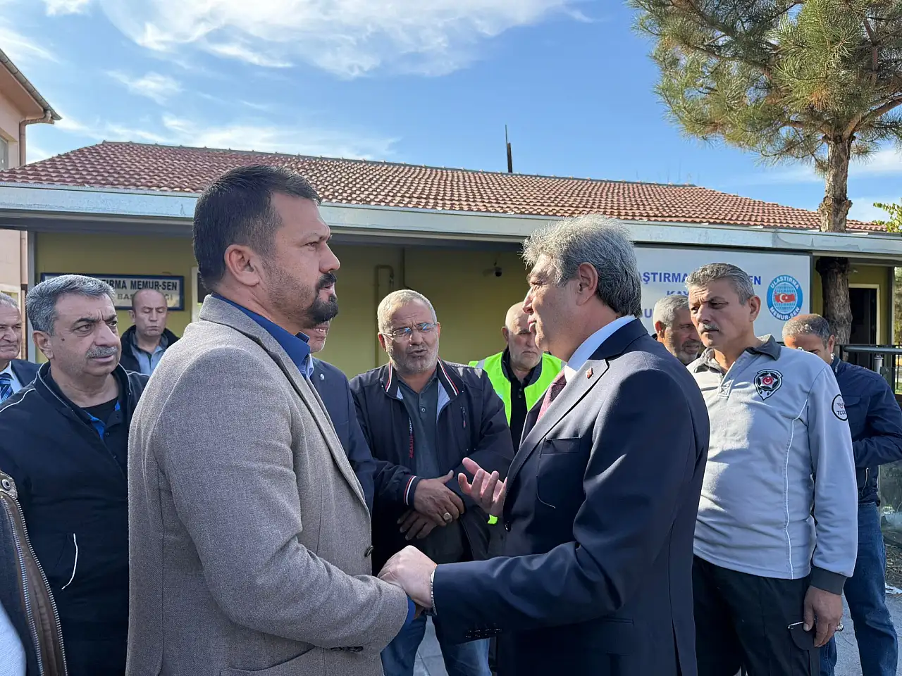 Milletvekili Ataş, çalışanların sorunlarını dinledi