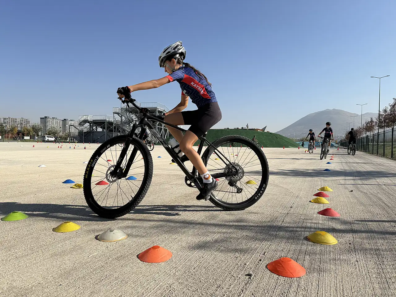 Kayseri'de tek Türkiye'de ikinci parkur! Uluslararası standartlara göre yapıldı