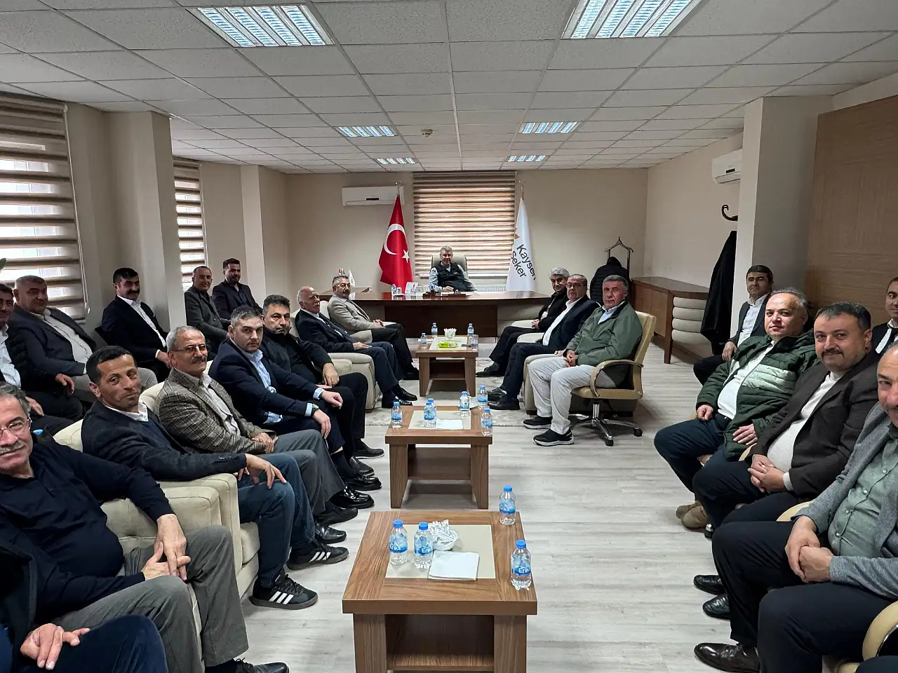 Kayseri Şeker'de Yönetim, şirket yöneticilerini topladı