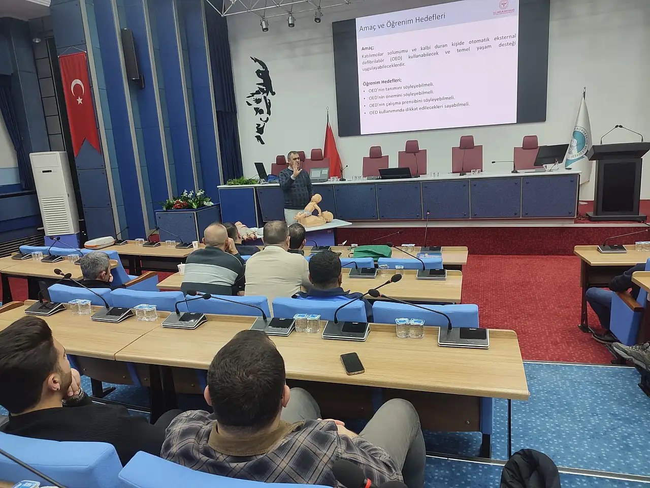 Kayseri'de hayat kurtaran eğitim!