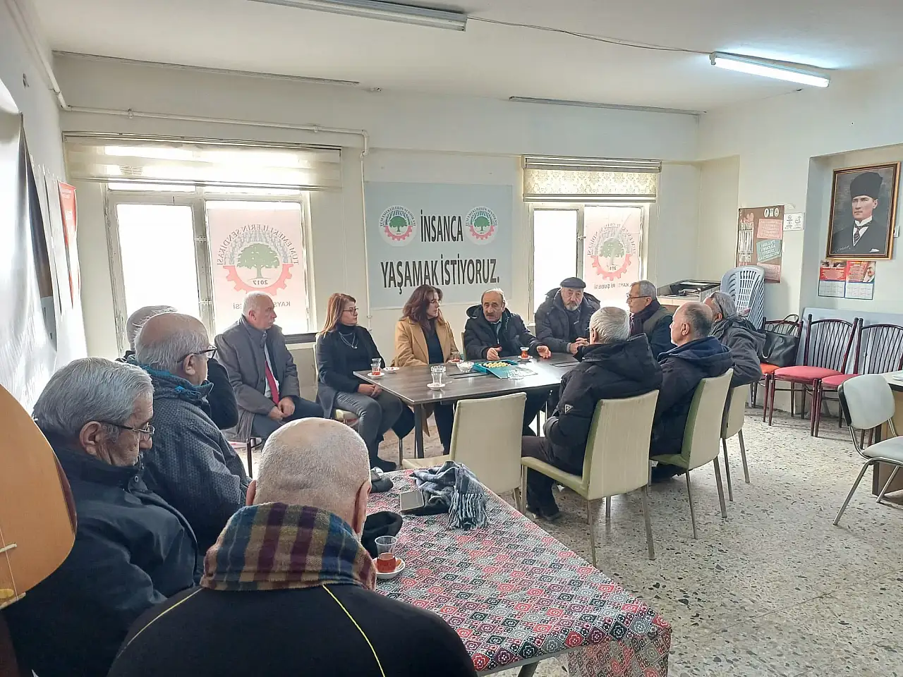 Kayseri'de Emekliler eylem yaptı!