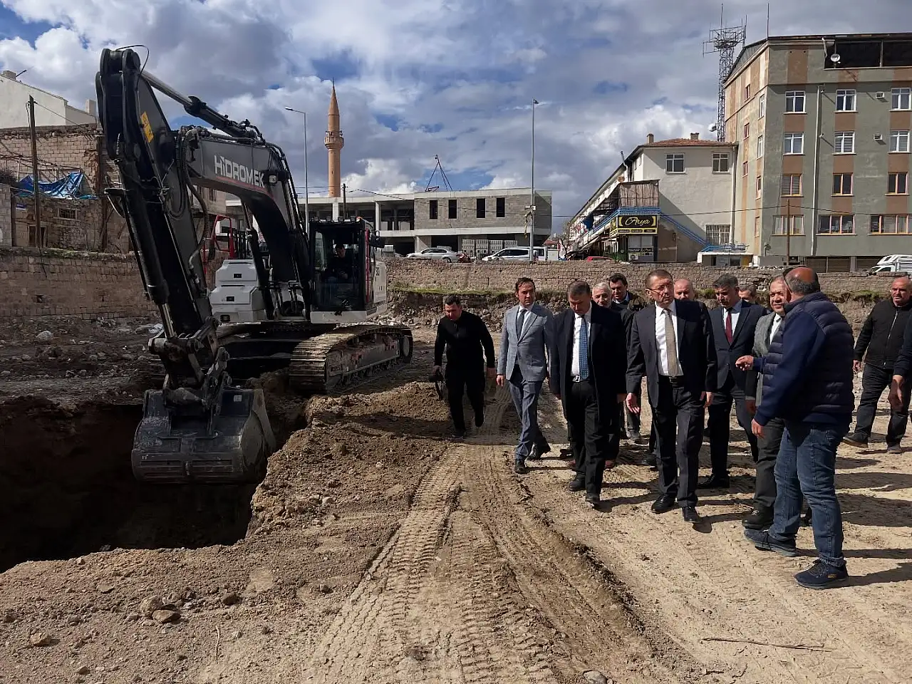 Kayseri'de 92 milyonluk Hükümet Konağı için çalışmalar başladı! Başkan yerinde inceledi