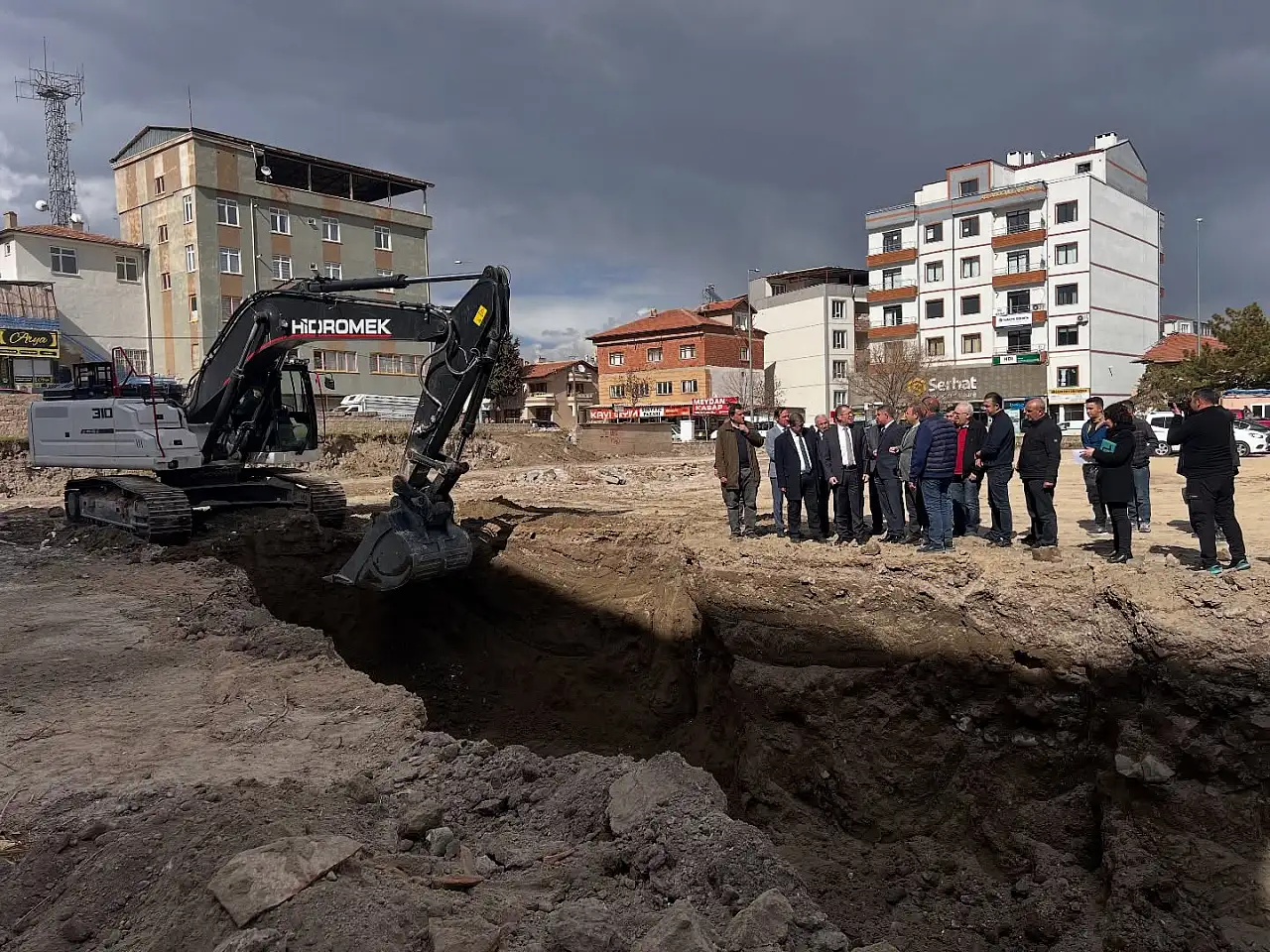 Kayseri'de 92 milyonluk Hükümet Konağı için çalışmalar başladı! Başkan yerinde inceledi