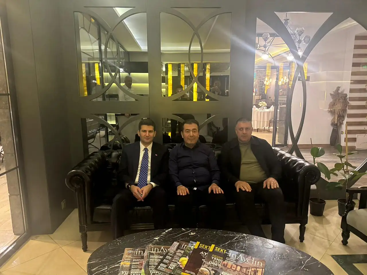 Kayserili Belediye Başkanı, Ülkü Ocakları Genel Başkanı ve bir iş adamı nerede buluştu, ne konuştu?