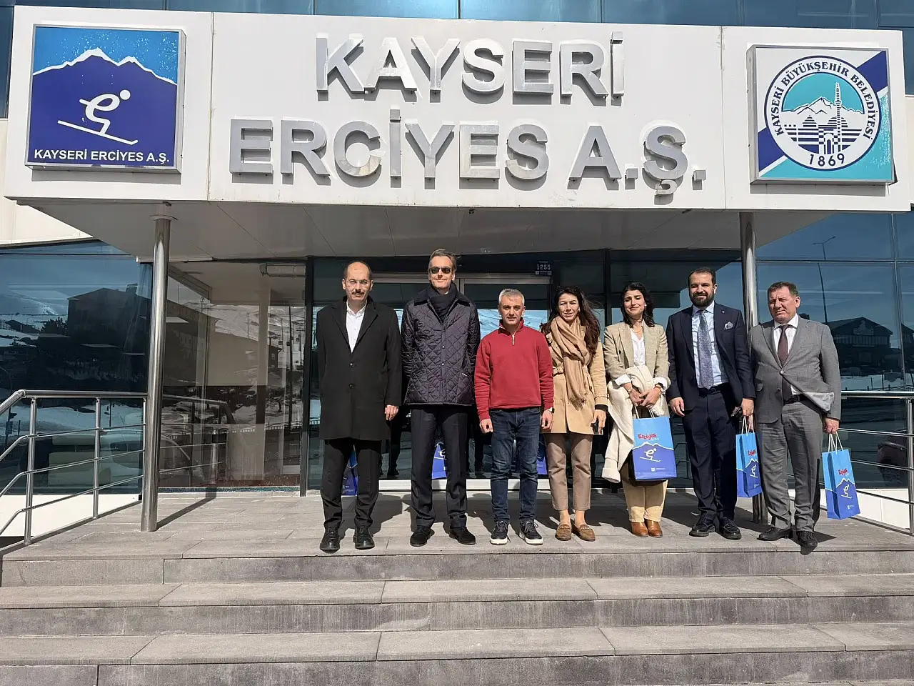 Erciyes'e Belçika çıkarması: Hayran kaldılar!