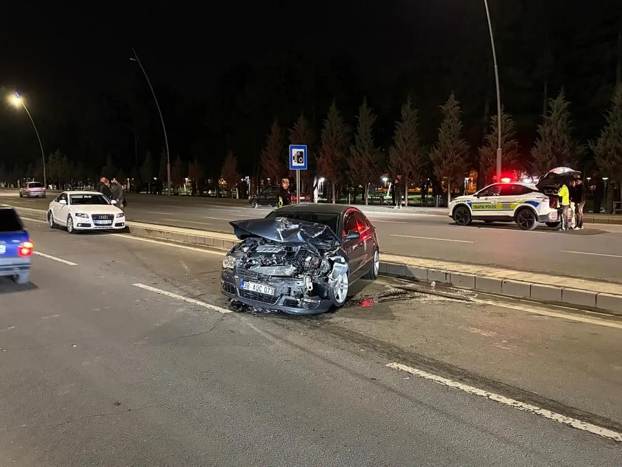 Kayseri'de trafik kazası: 1 yaralı