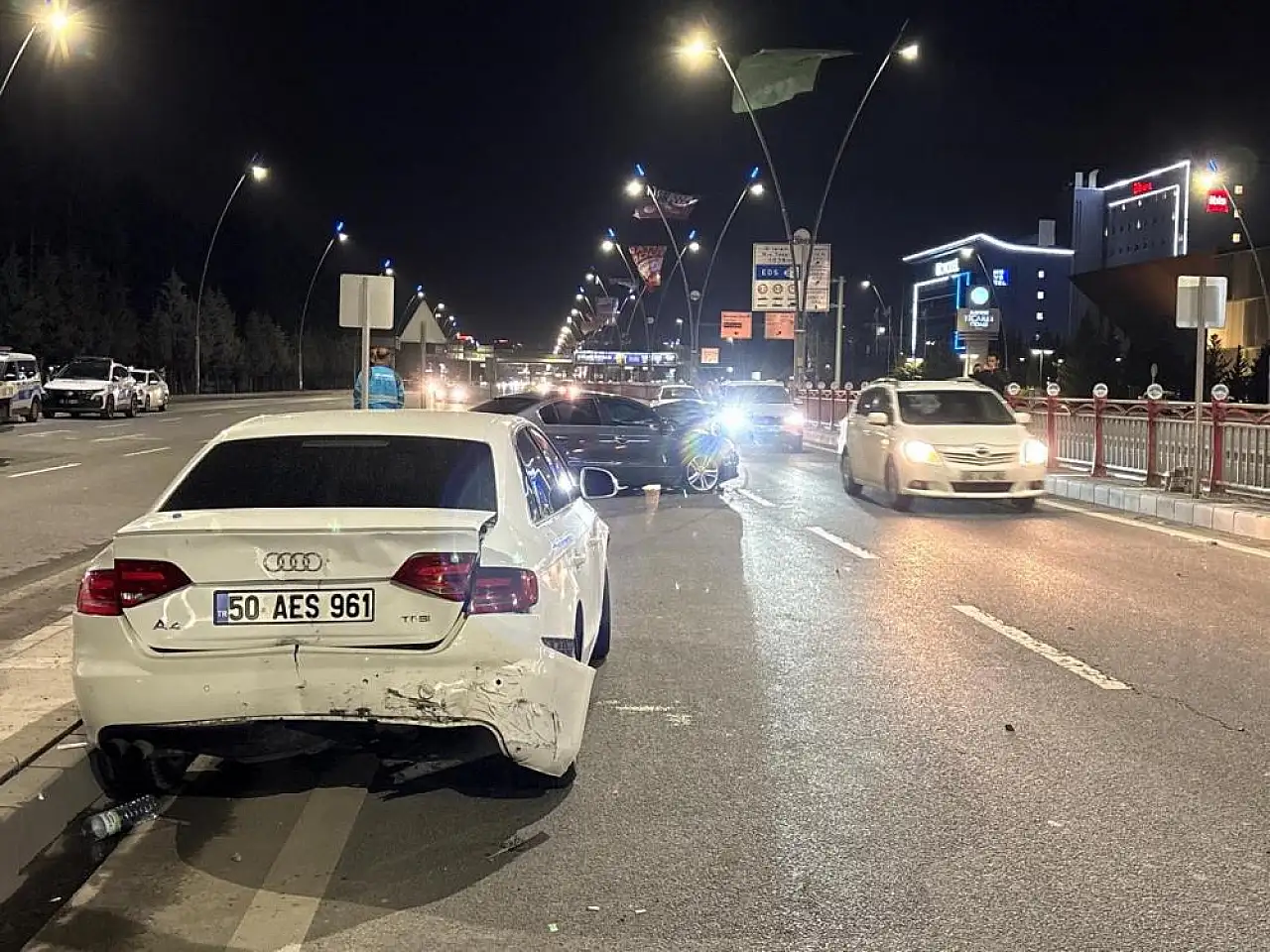 Kayseri'de trafik kazası: 1 yaralı