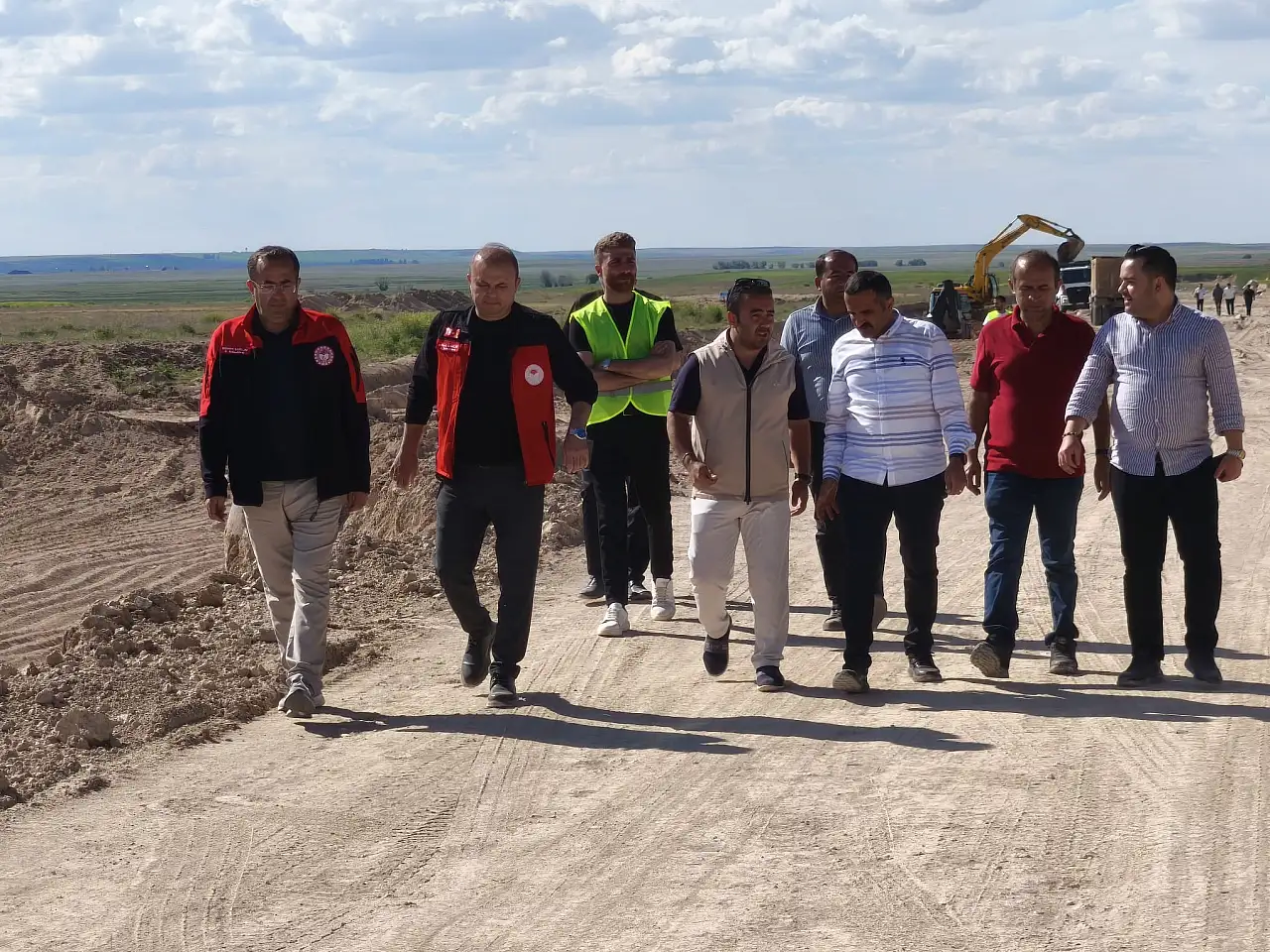 Kayseri'de tarımın geleceği için önemli proje: Yetkililer sahada inceleme yaptı