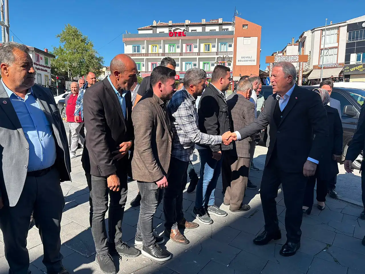 Develi ve Tomarza'da Hulusi Akar coşkusu