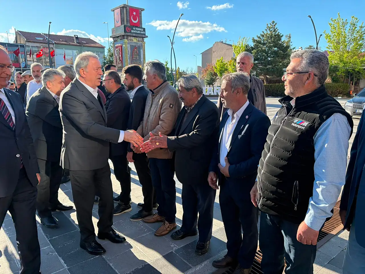 Develi ve Tomarza'da Hulusi Akar coşkusu