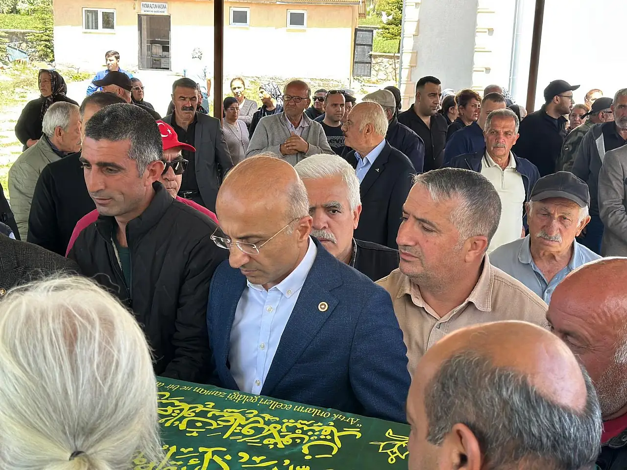 Sarız'da acı gün: Aşkın Genç cenazeye katıldı!