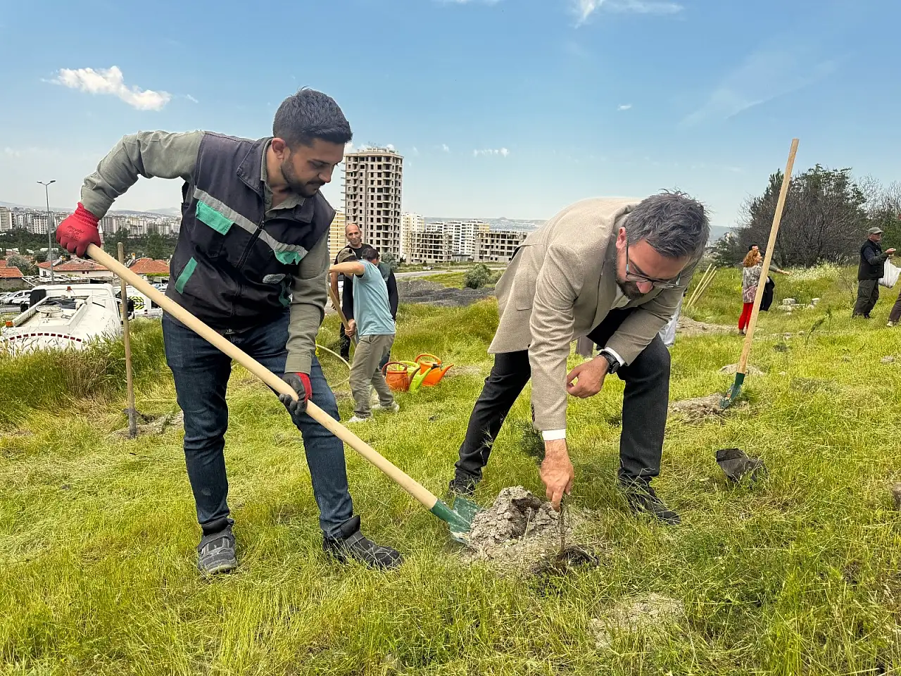 Kayseri'de dikkat çeken çevre çalışması