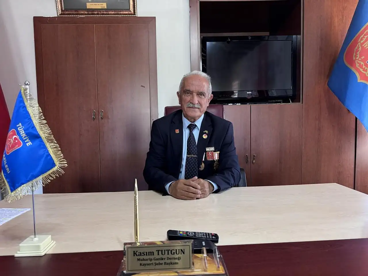 Kayserili Kıbrıs gazisinden gençlere mesaj