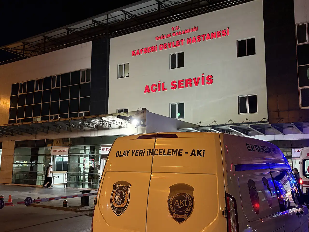 Kayseri'de silahlı saldırı! Hastaneye bırakıp kaçtılar
