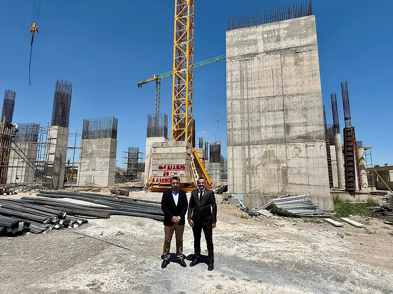 Kayseri'nin en büyüğü olacak! '700 milyonluk inşaatta' beton bloklar yükseliyor
