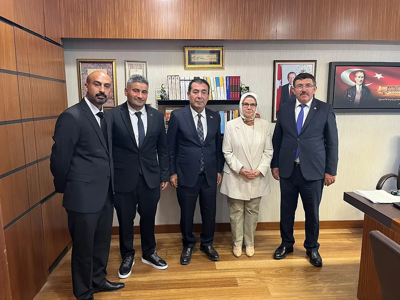 Bünyan heyeti Ankara'nın altını üstüne getirdi!