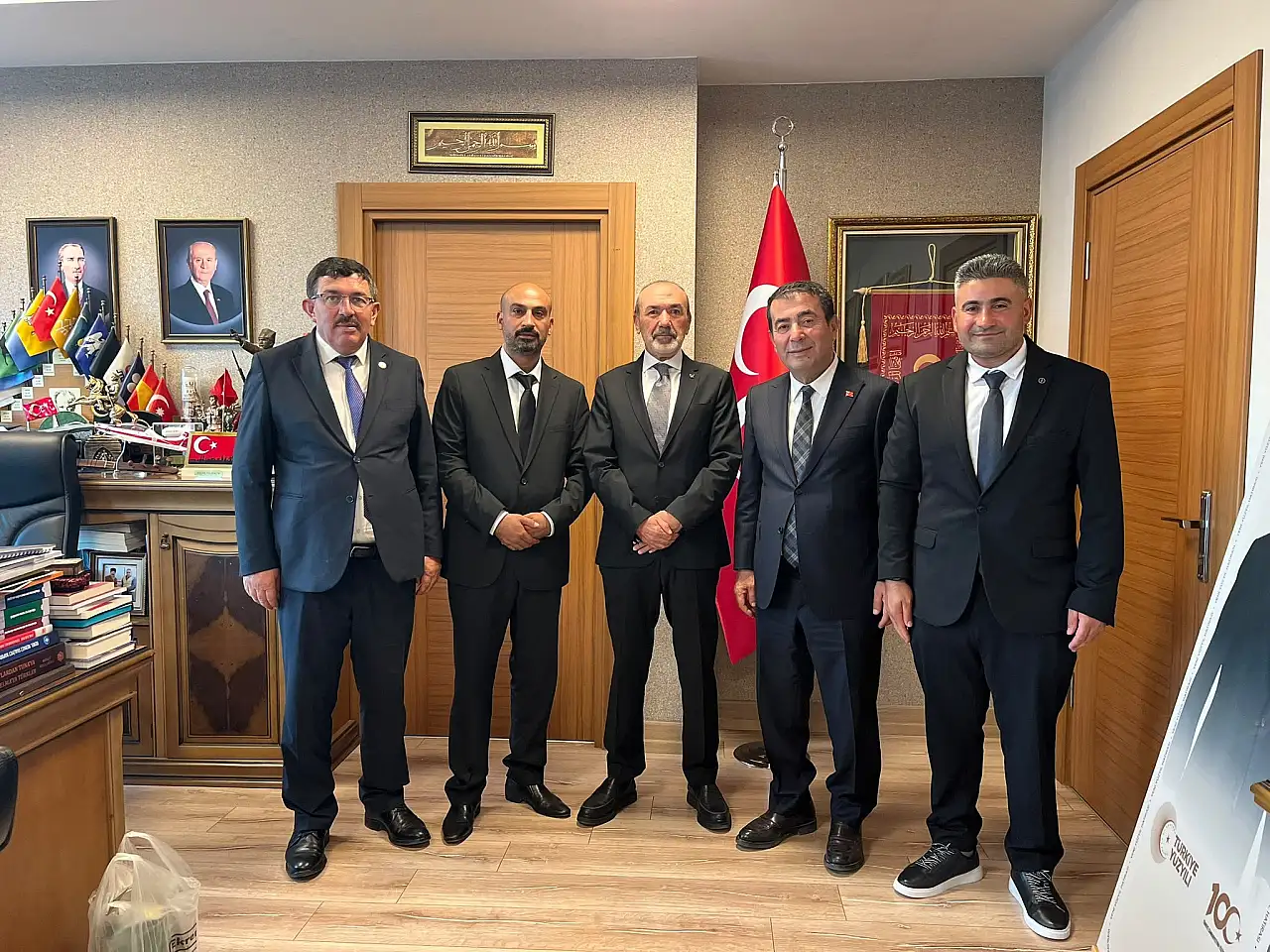 Bünyan heyeti Ankara'nın altını üstüne getirdi!