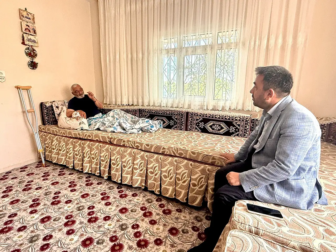 Kayseri'de imam ve ailesi trafik kazası geçirdi!