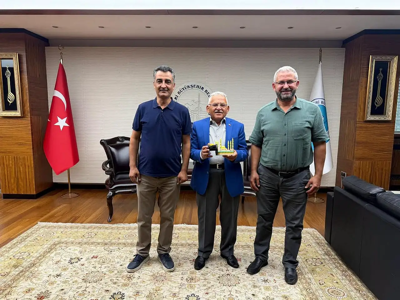 Kayseri protokolü Büyükkılıç'ta buluştu! Masada şehir gündemi vardı