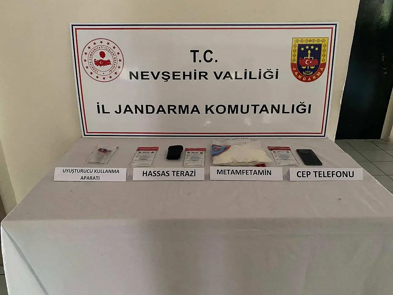 Narkotik köpeği Zırh'ın desteğiyle yakalandı! Nevşehir'de dikkat çeken operasyon