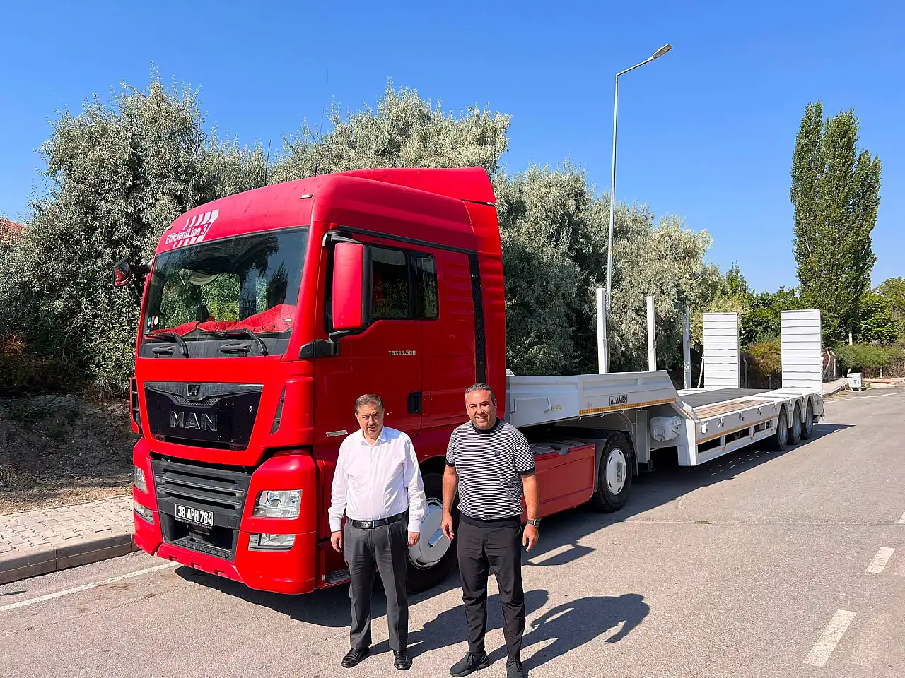 Kayseri'de Başkan 'Hayırlı olsun' diyerek, duyurdu