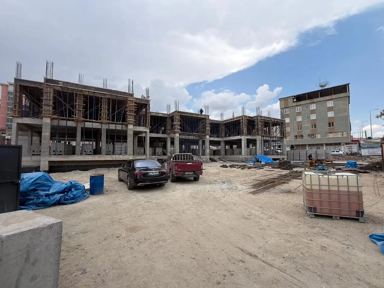 Kayseri'de milyonluk bina hızla yükseliyor!