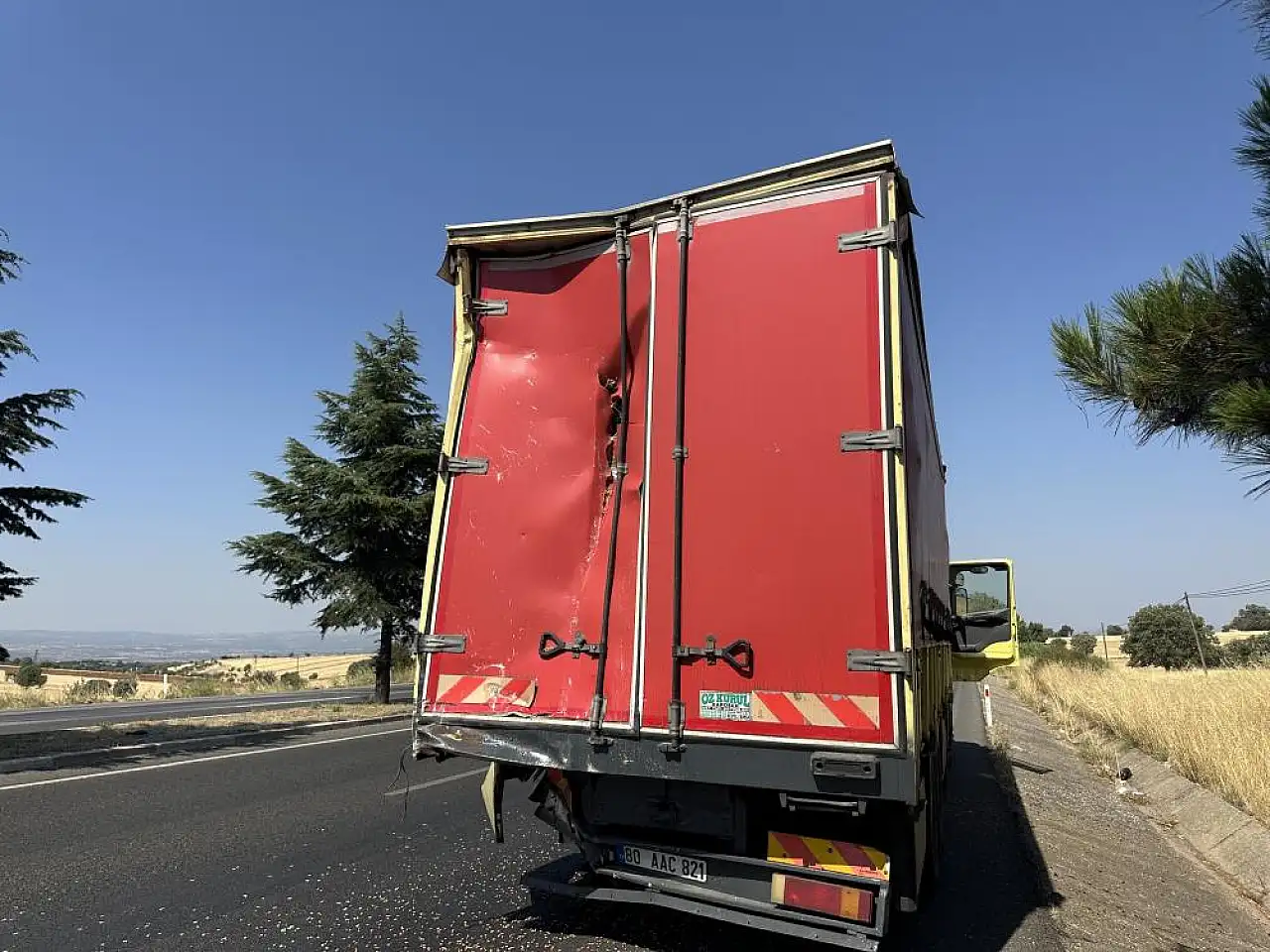 Kayseri'den giden otobüs kazaya karıştı: Muavinden acı haber!