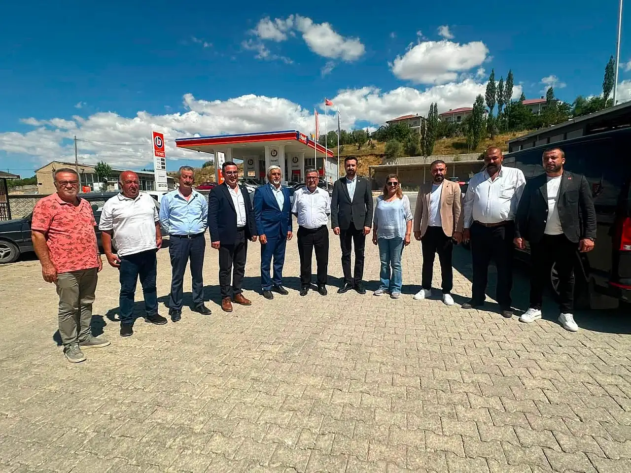 CHP Kayseri yönetimi Sarız'a çıkarma yaptı! Belediye Başkanına ulaşılamıyor