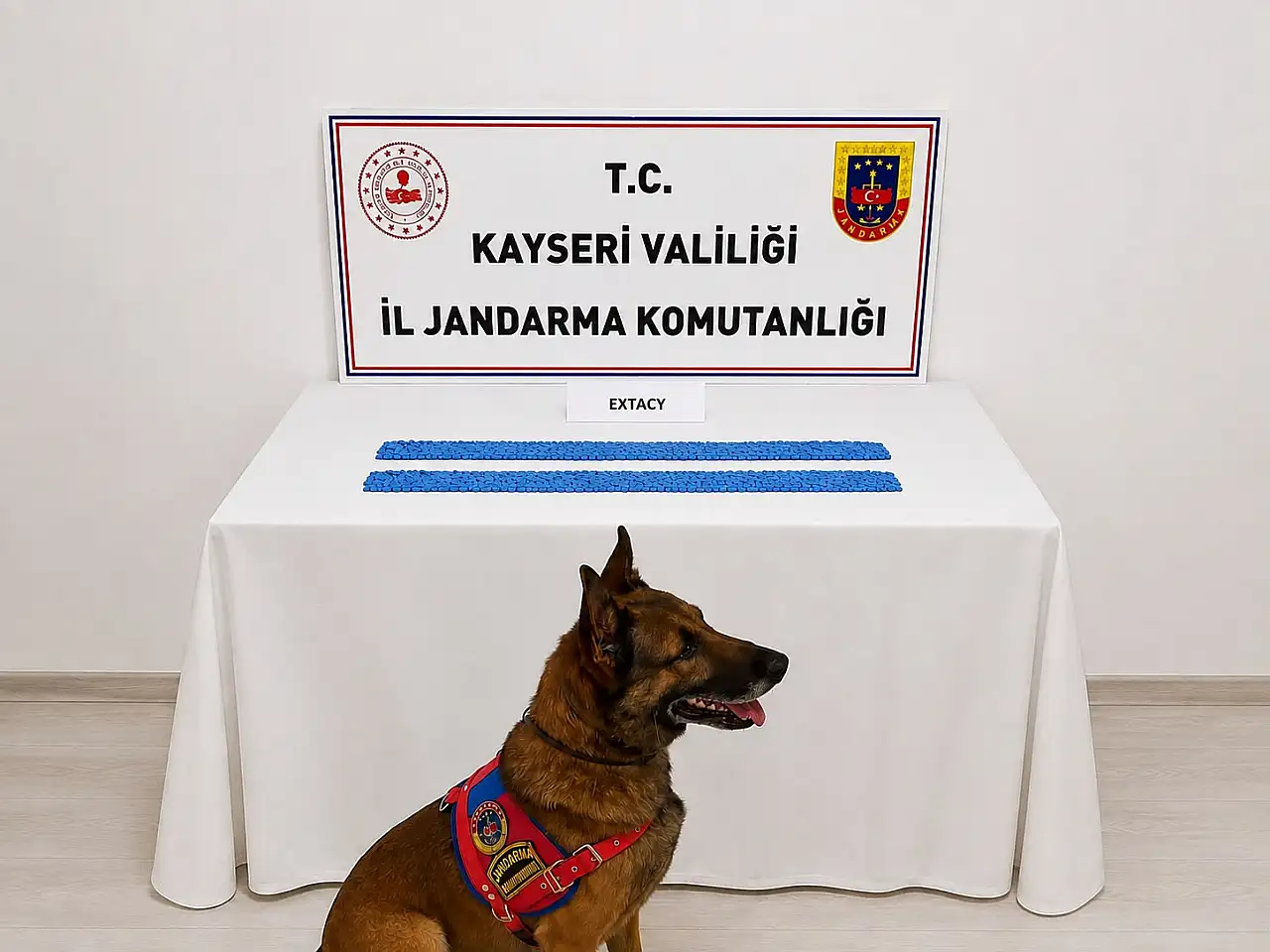 Jandarmanın operasyonunda binlerce uyuşturucu hap yakalandı