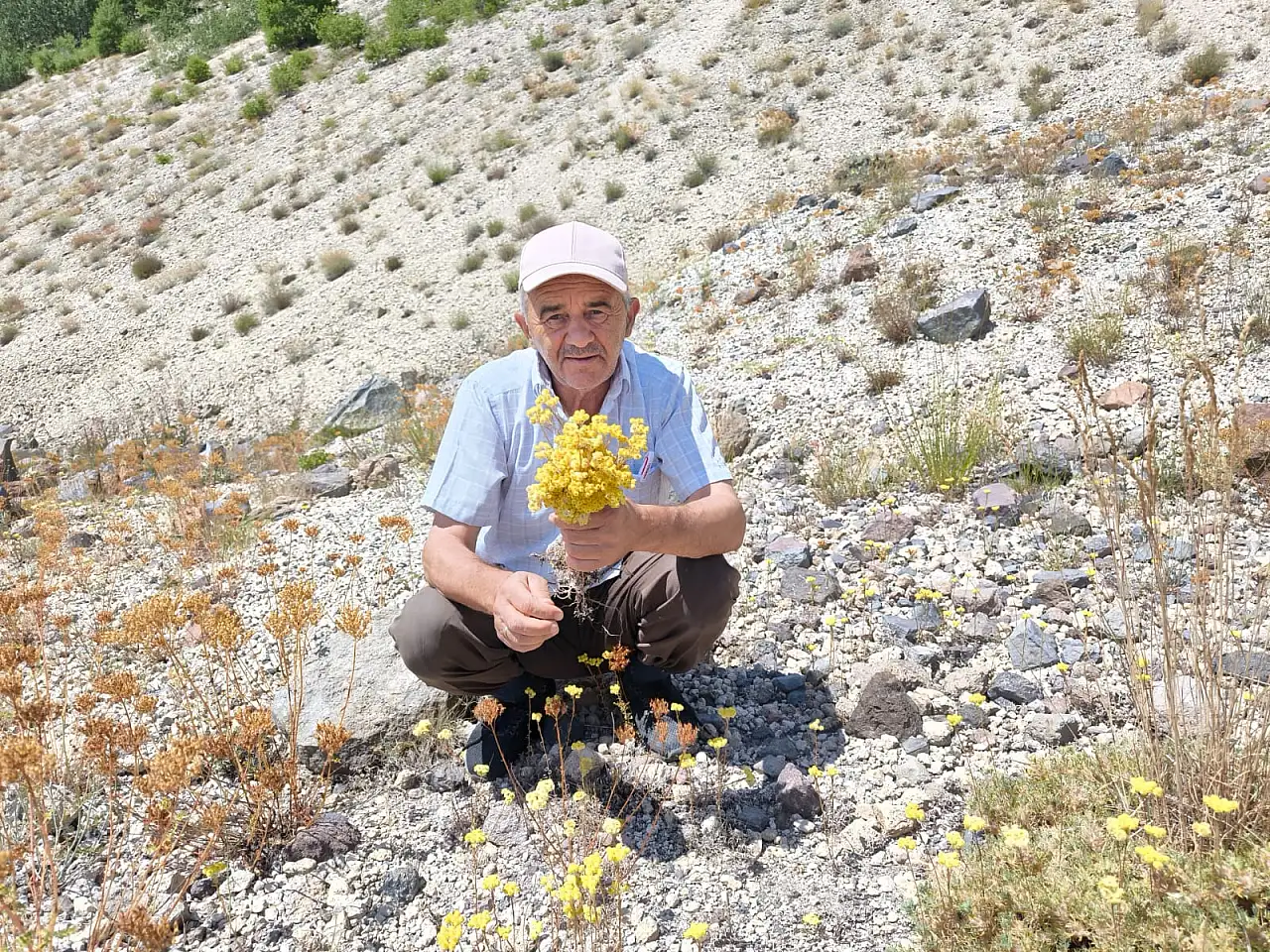 Erciyes'teki doğal oluşum dikkat çekti
