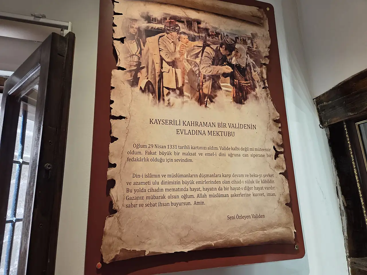 100 yıllık mektuplar Kayseri'de ortaya çıktı!