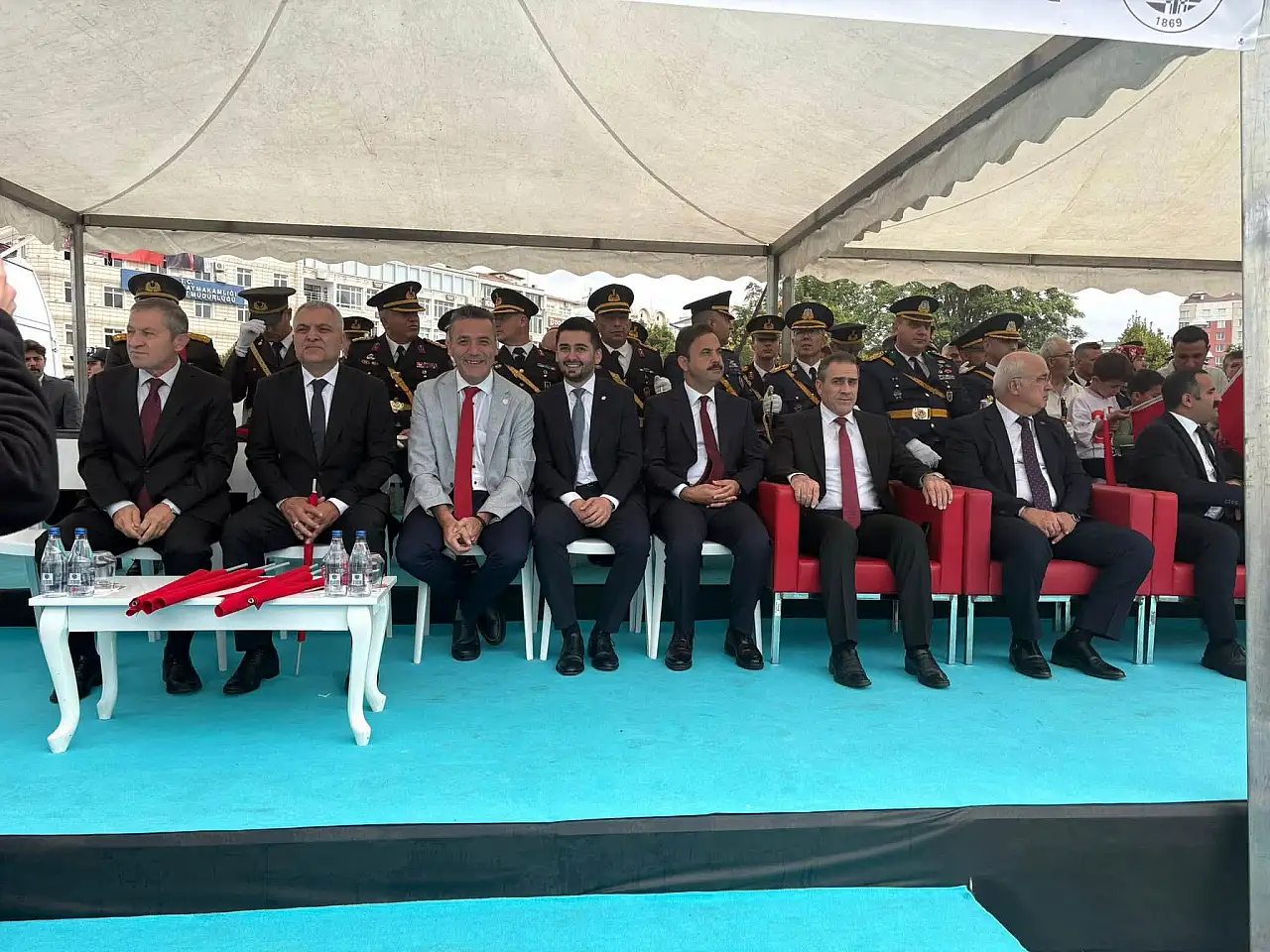 Kayseri'deki 30 Ağustos Zafer Bayramı törenlerinde bir ilk yaşandı