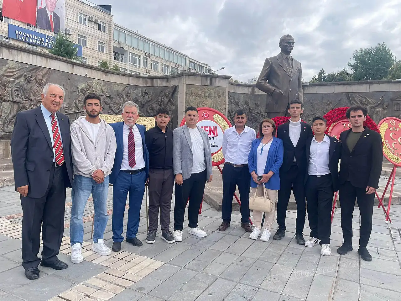 Kayseri'deki 30 Ağustos Zafer Bayramı törenlerinde bir ilk yaşandı