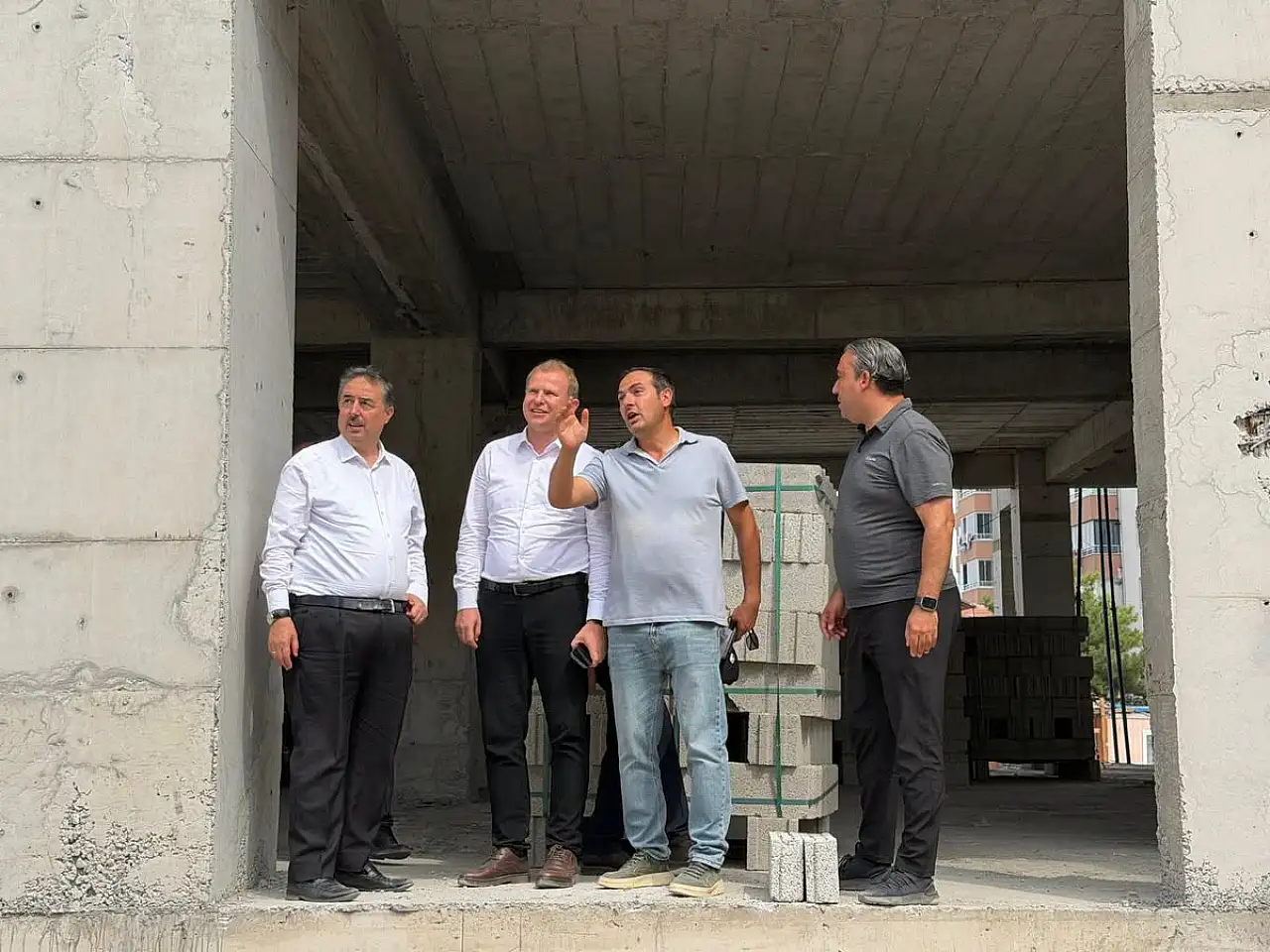 Kayseri'de milyonluk bina hızla yükseliyor!