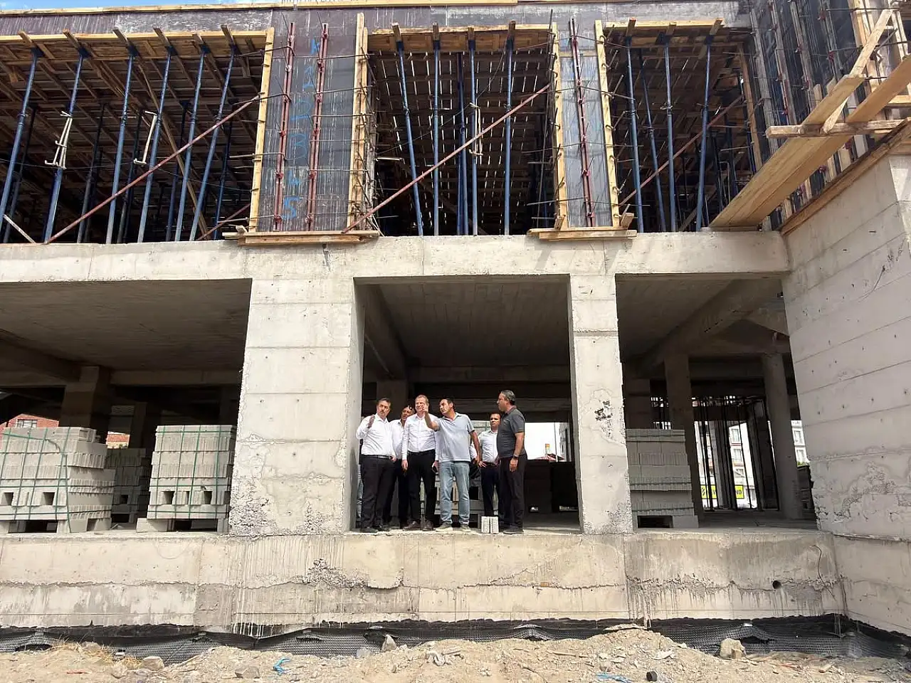 Kayseri'de milyonluk bina hızla yükseliyor!