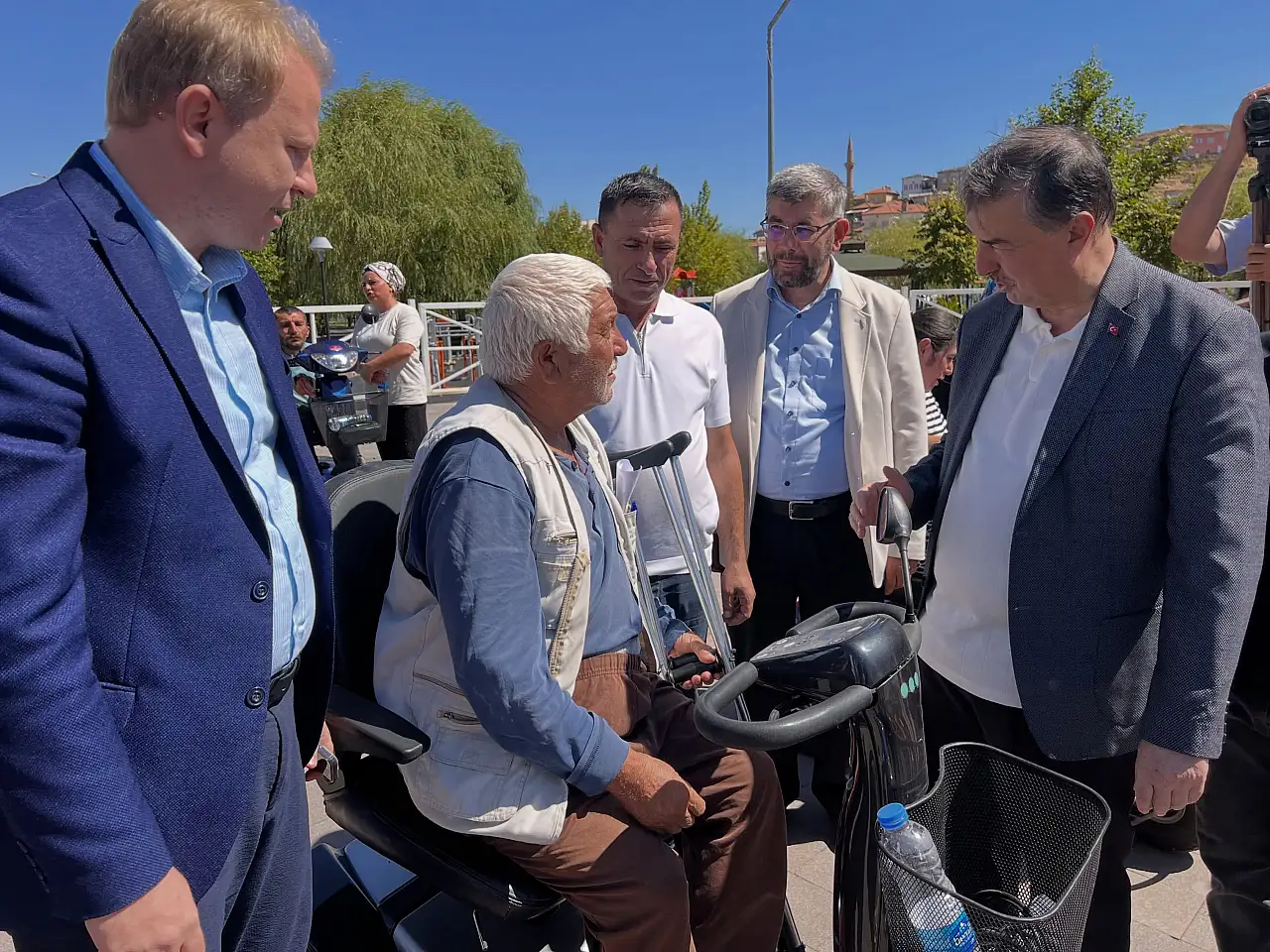 Yeşilhisar'da anlamlı buluşma! Hollanda desteğiyle teslim edildi