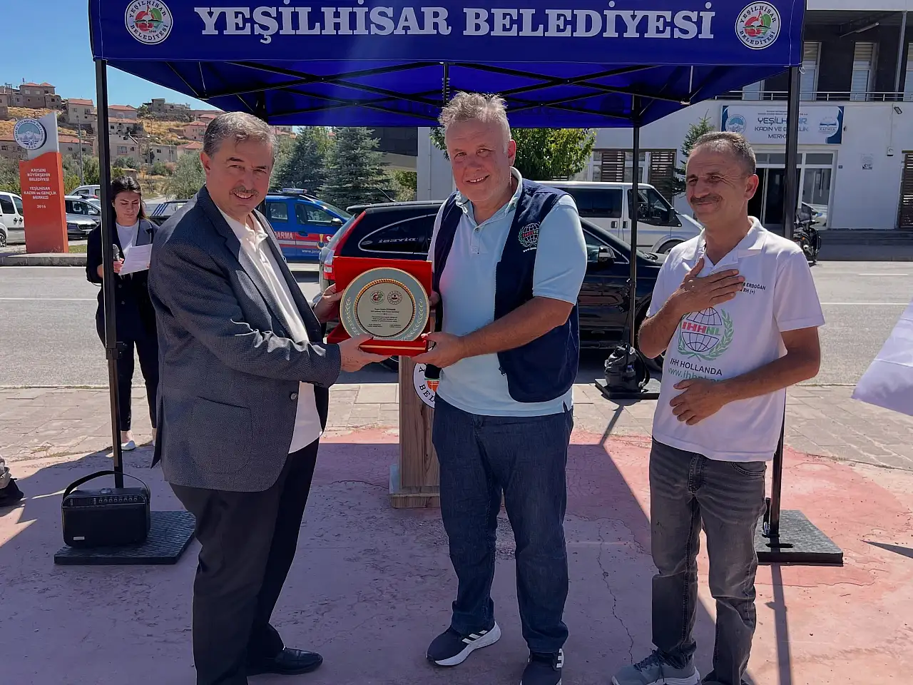 Yeşilhisar'da anlamlı buluşma! Hollanda desteğiyle teslim edildi