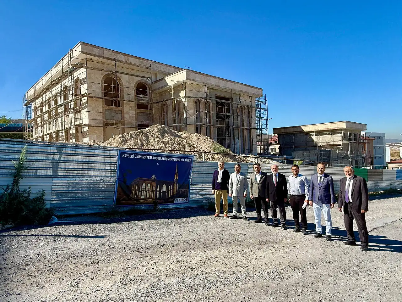 Kayseri Üniversitesi yanında yükseliyor! Projede çalışmalar hız kesmiyor