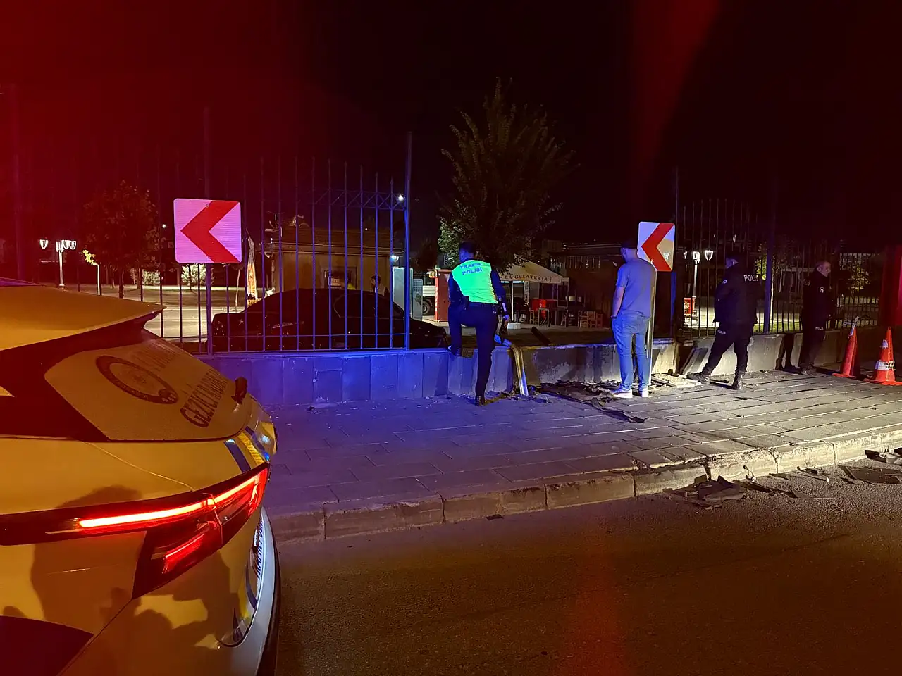 Kayseri'de akılalmaz kaza! 'Uçan otomobilin' sürücüsü alkollü çıktı