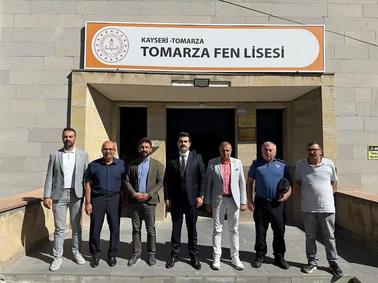 Tomarza'da okullarda yeni dönem hazırlığı: Liseler tek tek incelendi!