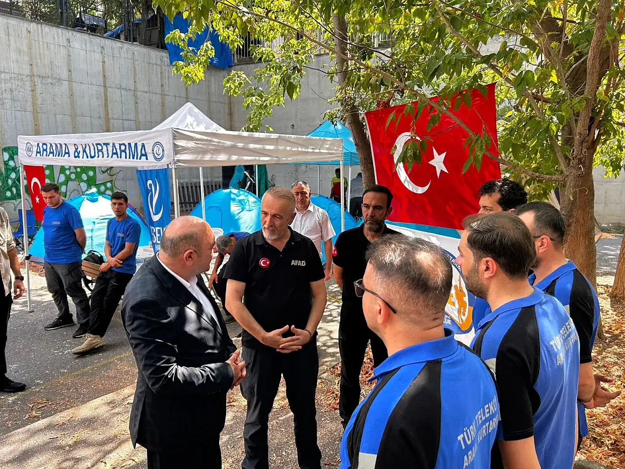 AFAD Kayseri'den İstanbul depremi hazırlığı: 60 kişilik ekip sahaya indi